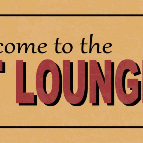 Schild Welcome To The Dart Lounge Spiel Pfeil Scheibe 27x10 Blech od.Holz