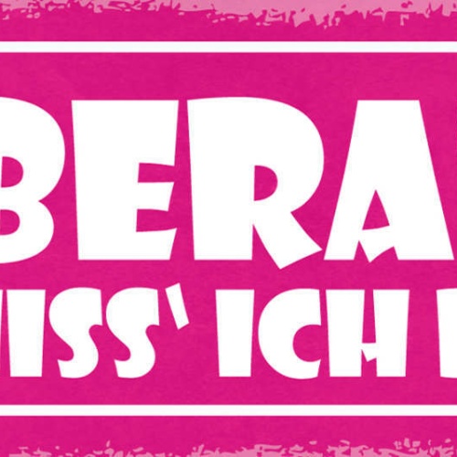 Schild Überall Vermiss Ich Dich Liebe Beziehung Ehe Paar 27x10 Blech od.Holz