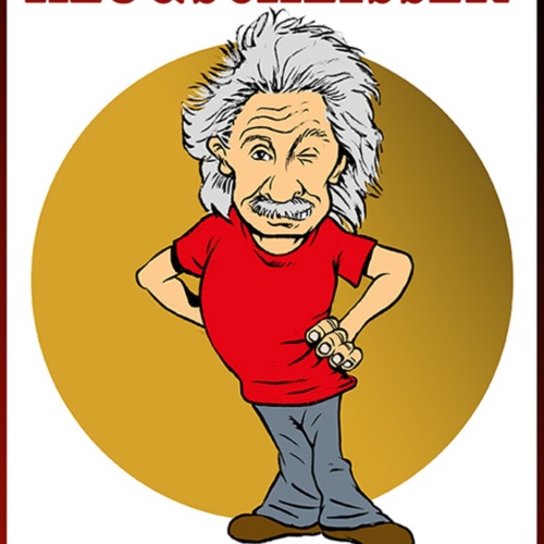 Schild Spruch Ich bin kein Klugscheißer Ich weiße es wirklich besser Einstein JW