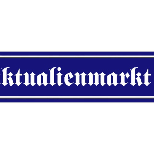 Schild Viktualienmarkt München Bayern Ort Straße Platz 46 x 10 Blech od. Holz