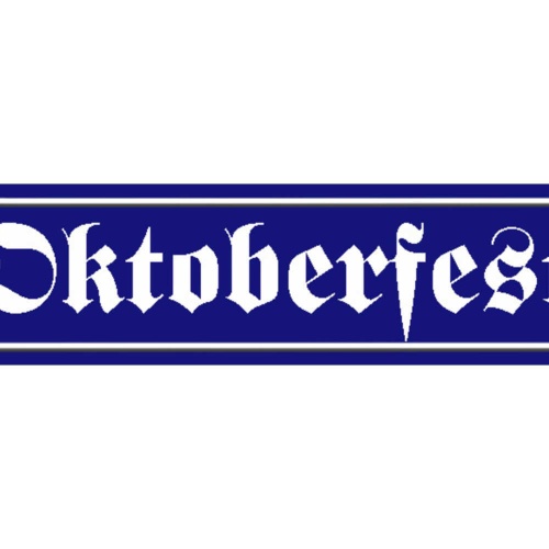 Schild Oktober Fest Bier Alkohol München Bayern Ort Straße 46 x 10 Blech od.Holz