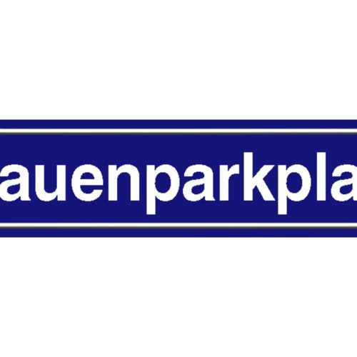 Schild Frauen Parkplatz Parken Mutter Kind Familie Straße 46 x 10 Blech od. Holz