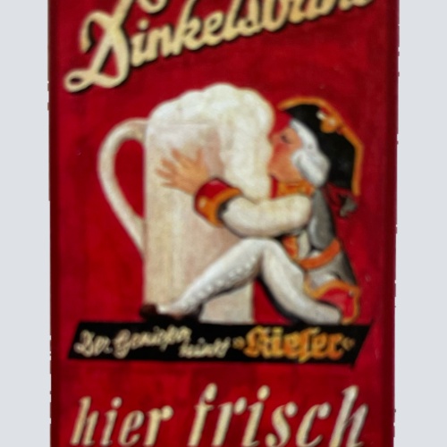 Nostalgie Holzschild Brauhaus Dinkelsbühl Frisch Vom Fass Bier Alkohol Schild