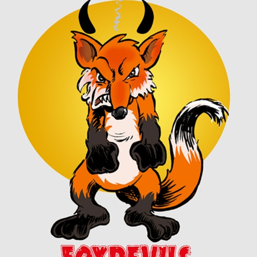 Schild Spruch You make me foxdevilswild Du machst mich fuchsteufelswild Wut JW