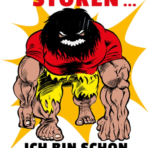 Schild Spruch Bitte nicht stören Ich bin schon gestört genug Warnung Wut JW