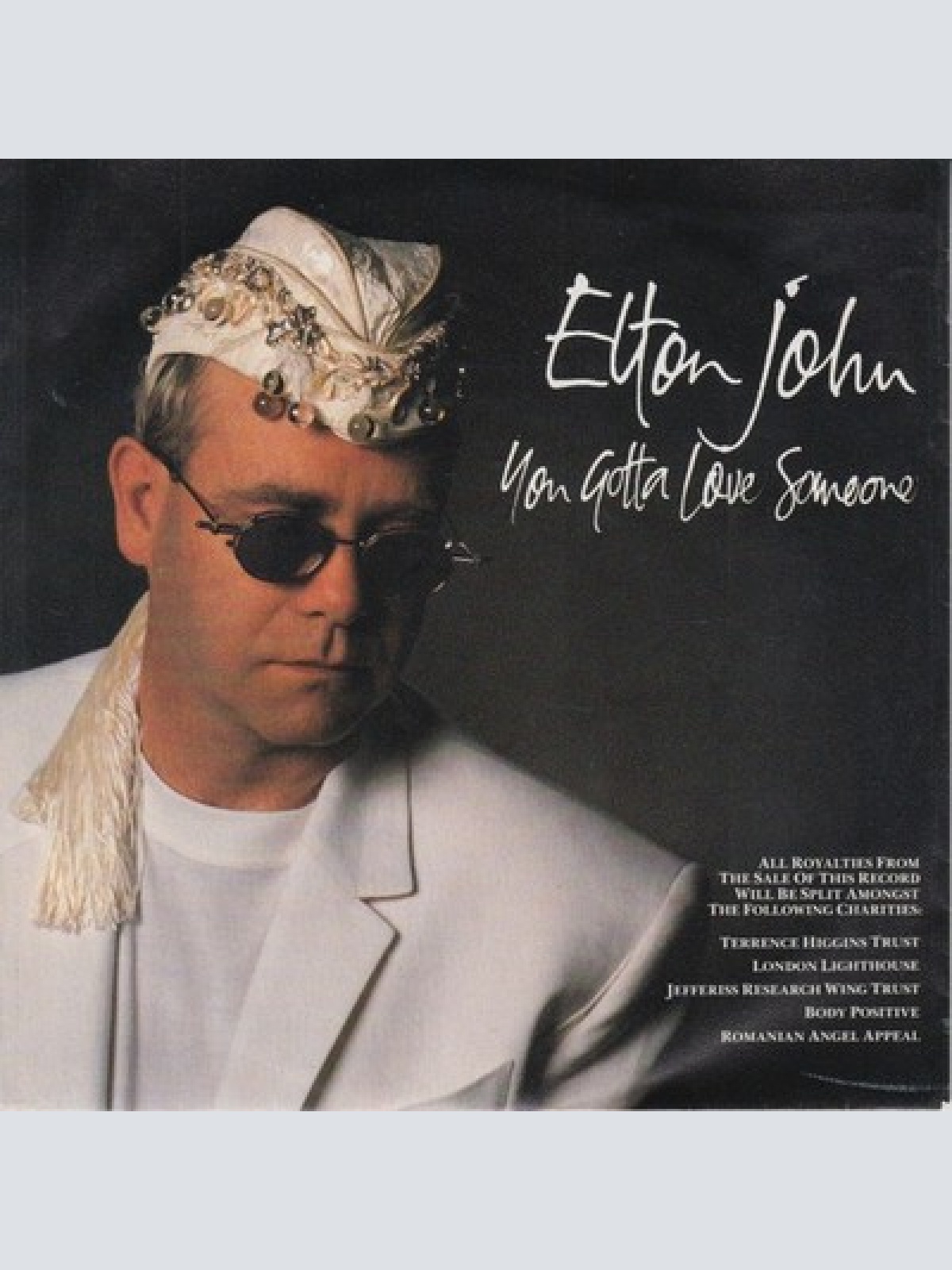 7", Single, 010 Elton John - You Gotta Love Someone