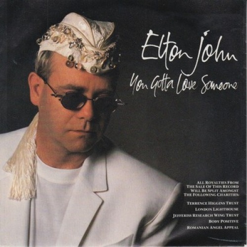 7", Single, 010 Elton John - You Gotta Love Someone