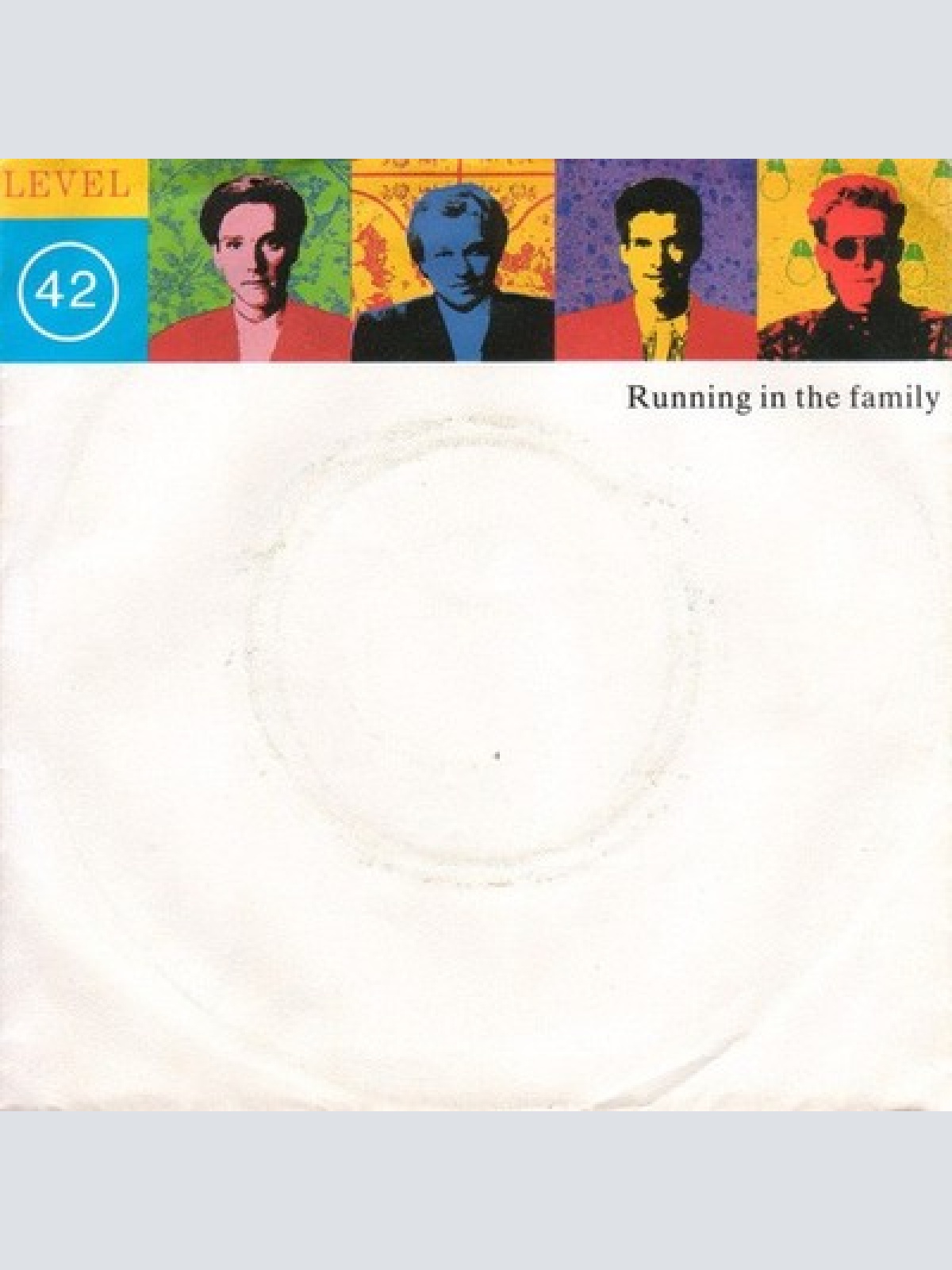 7", Single, Sil Level 42 - Running In The Family