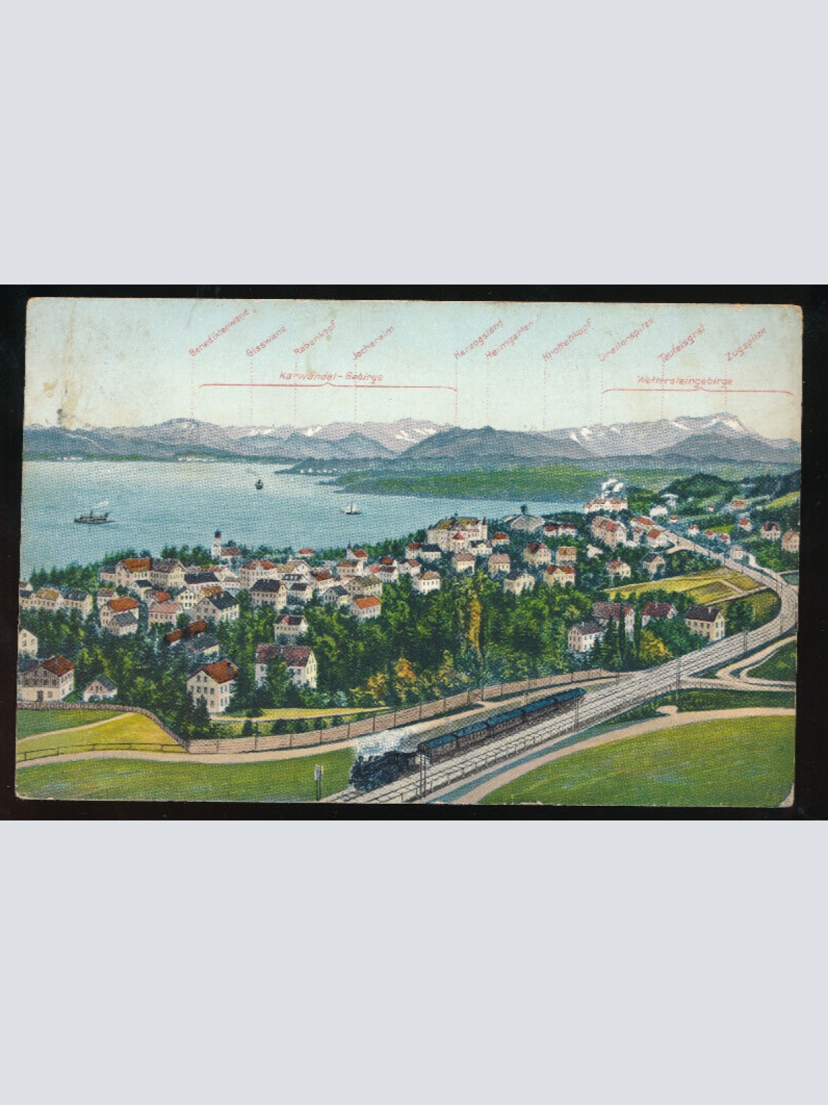 AK aus Tutzing am Starnbergersee Bayern (589)