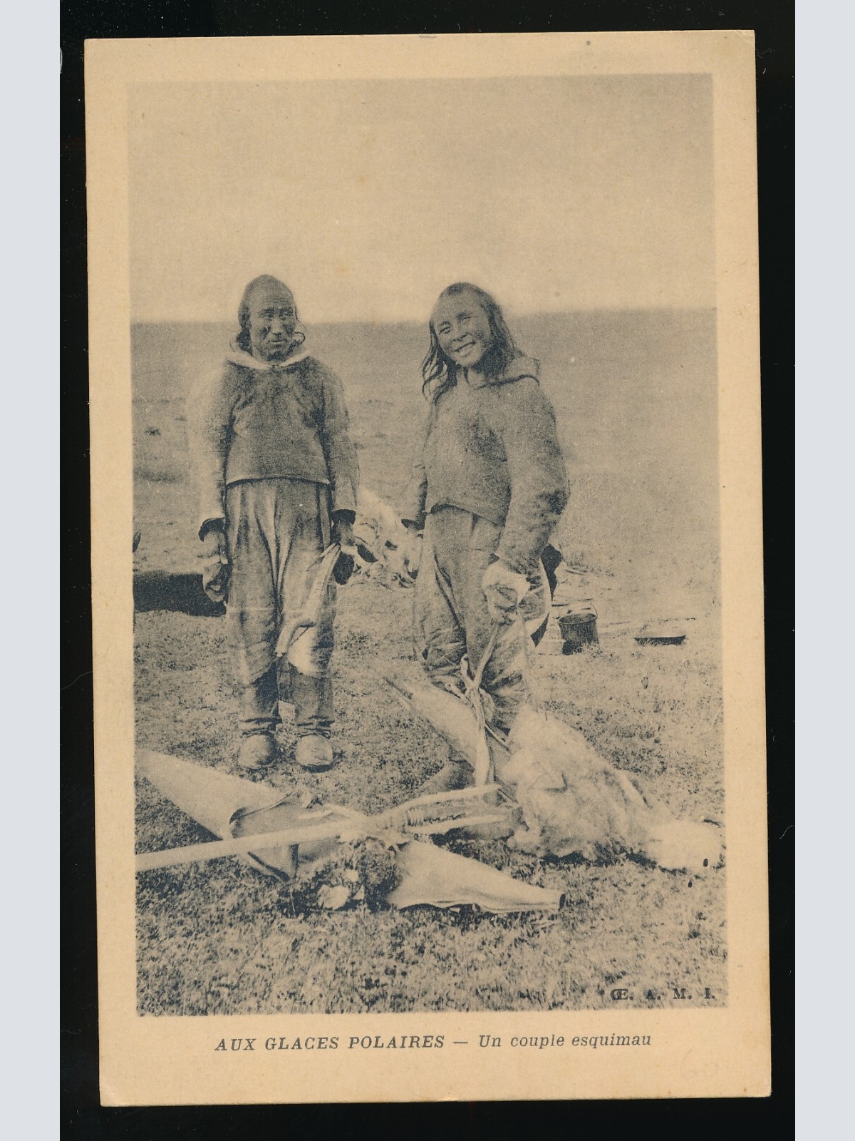 AK von 2 Eskimos Aux Glaces Polaires (435)