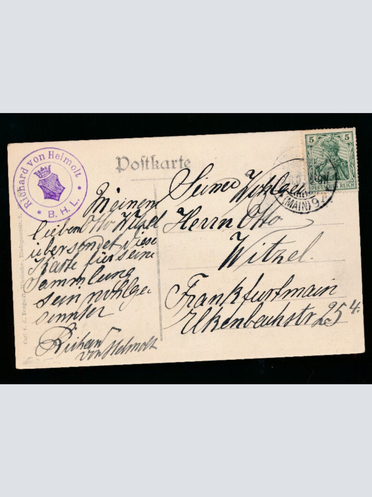 AK aus Wiesbaden neues Curhaus Hessen Deutschland (566)