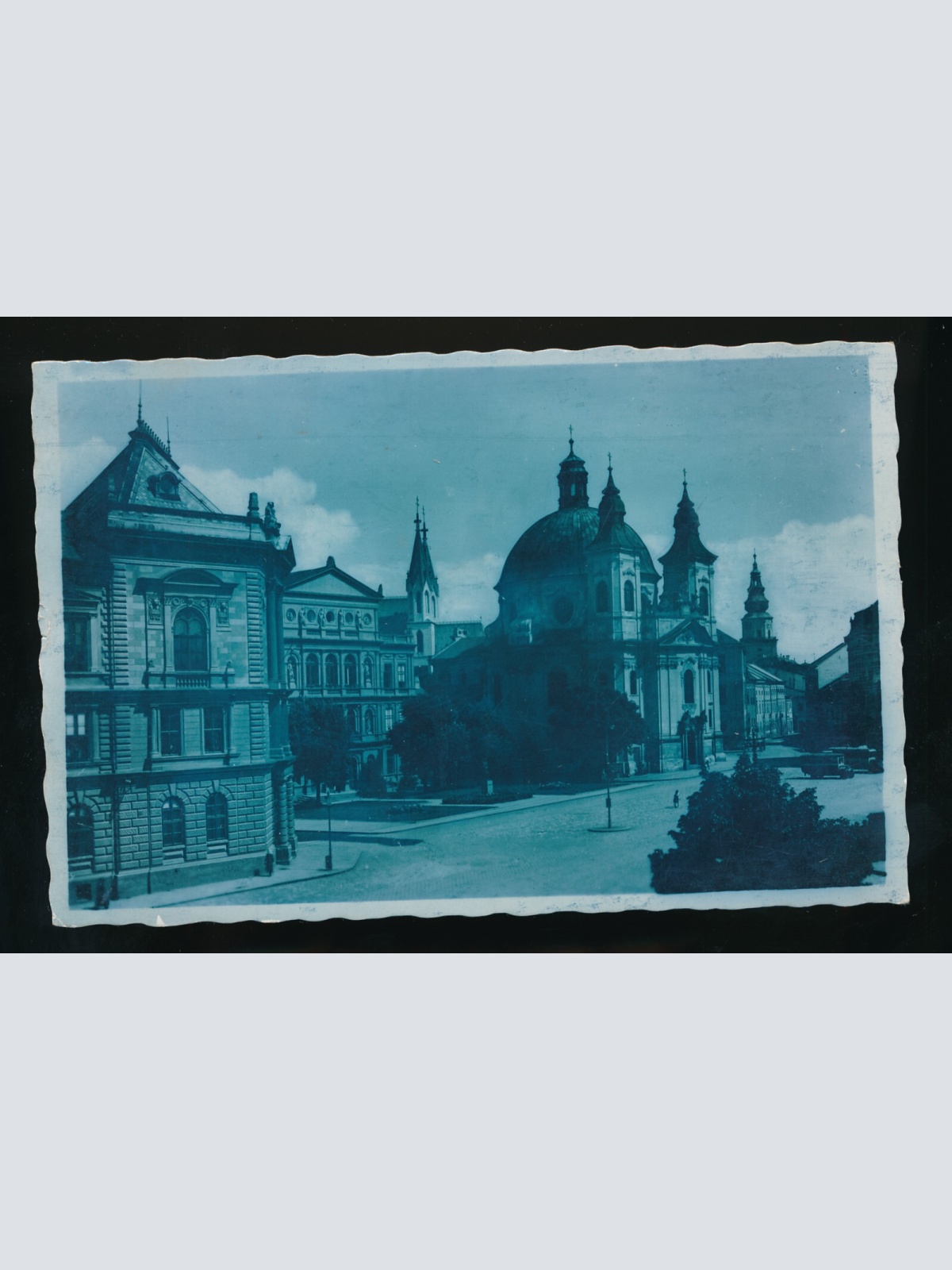 AK aus Kremsier Fürstenbergplatz - Kromeriz Fürstenbergovo nám Tschechien (471)