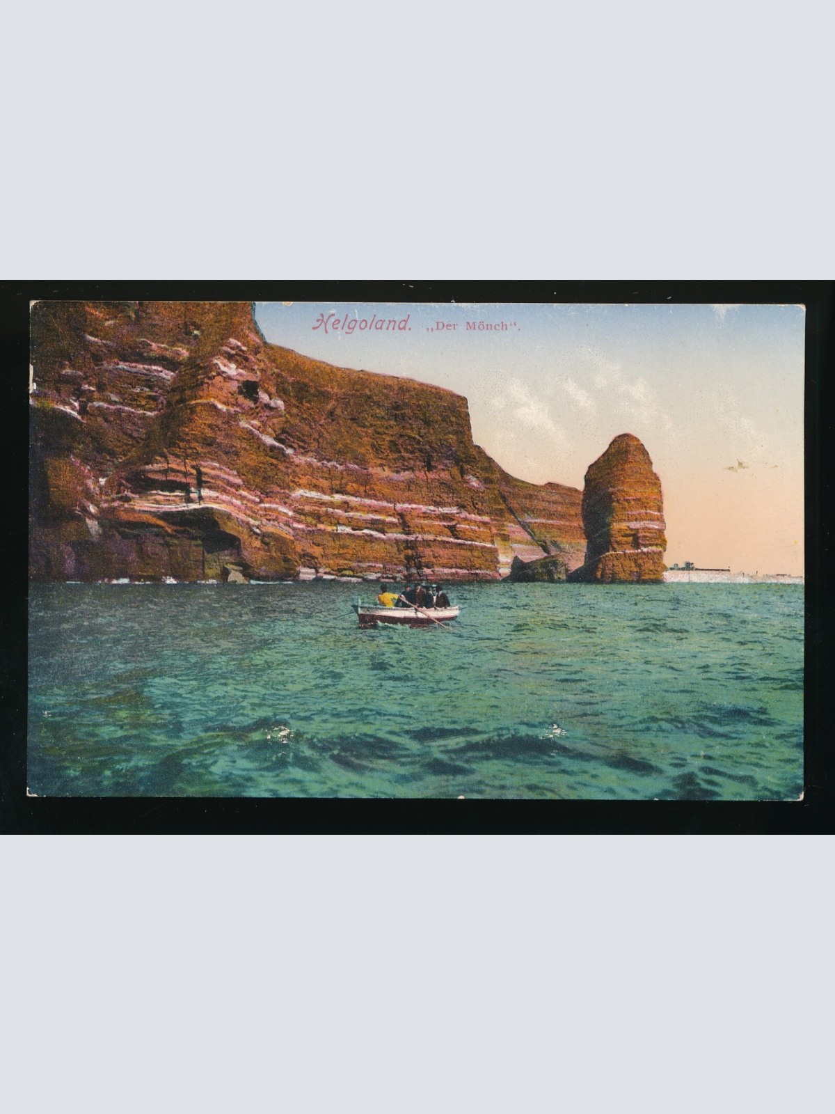 AK aus Helgoland, der Mönch Schleswig-Holstein (175)