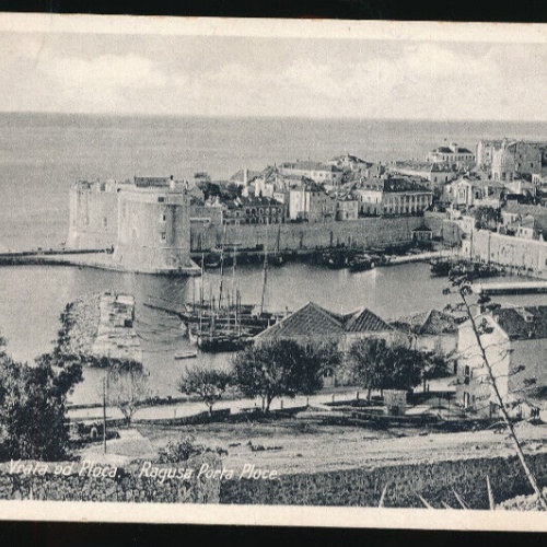 AK aus Dubrovnik Vrata od Ploca Ragusa Porta Ploce Kroatien (770)
