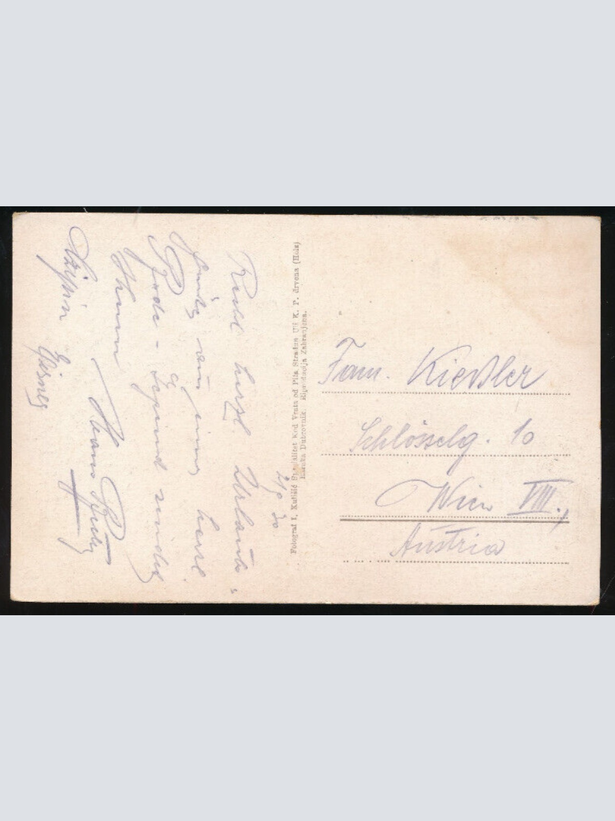 AK aus Dubrovnik Vrata od Ploca Ragusa Porta Ploce Kroatien (770)