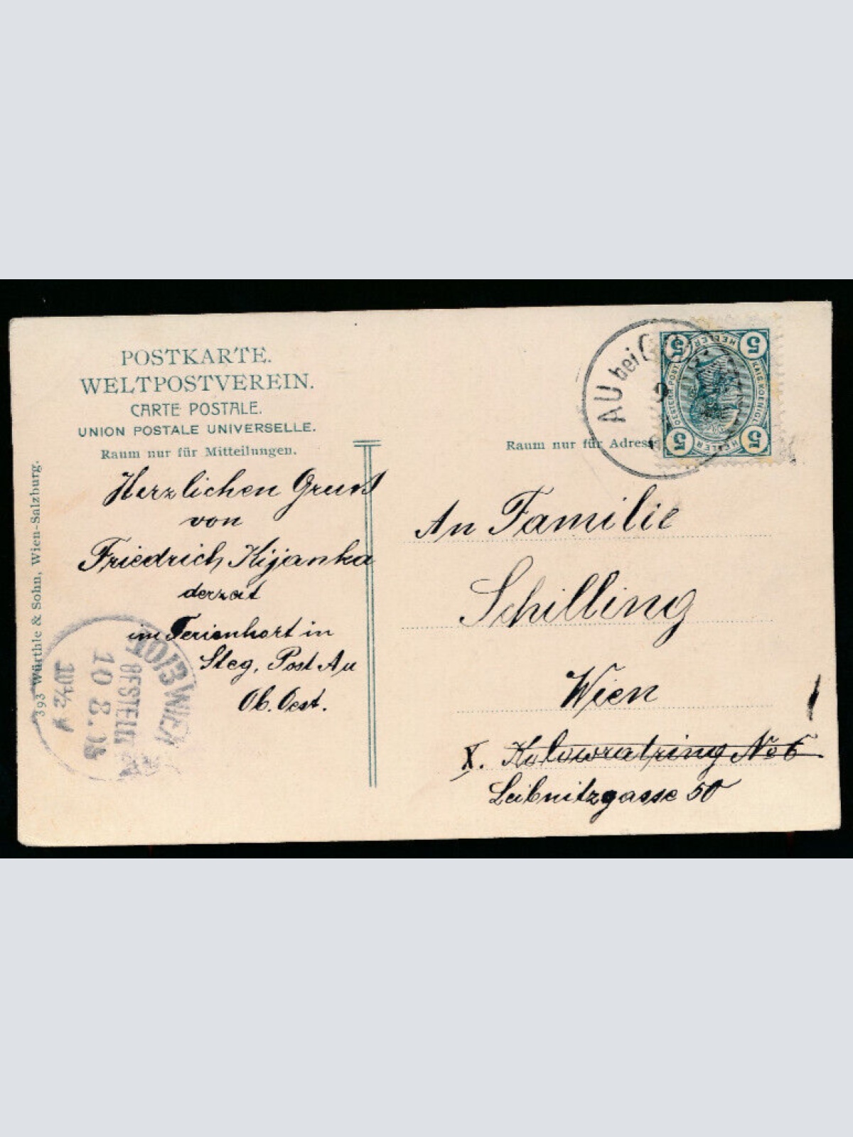 AK aus Hallstatt Oberösterreich (735)