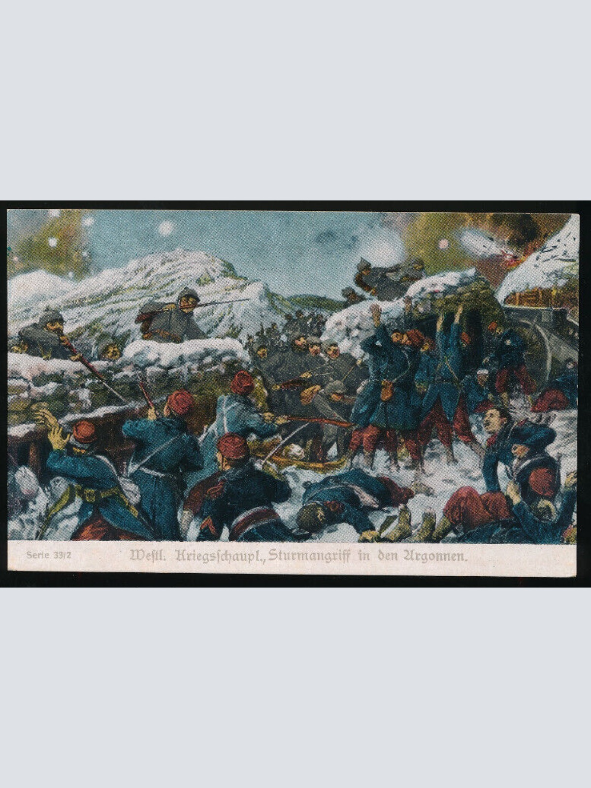 AK Strumangriff in den Argonnen (744)