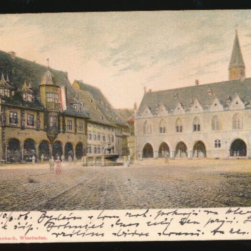 Relief - Karte aus Goslar Niedersachsen Deutschland (629)