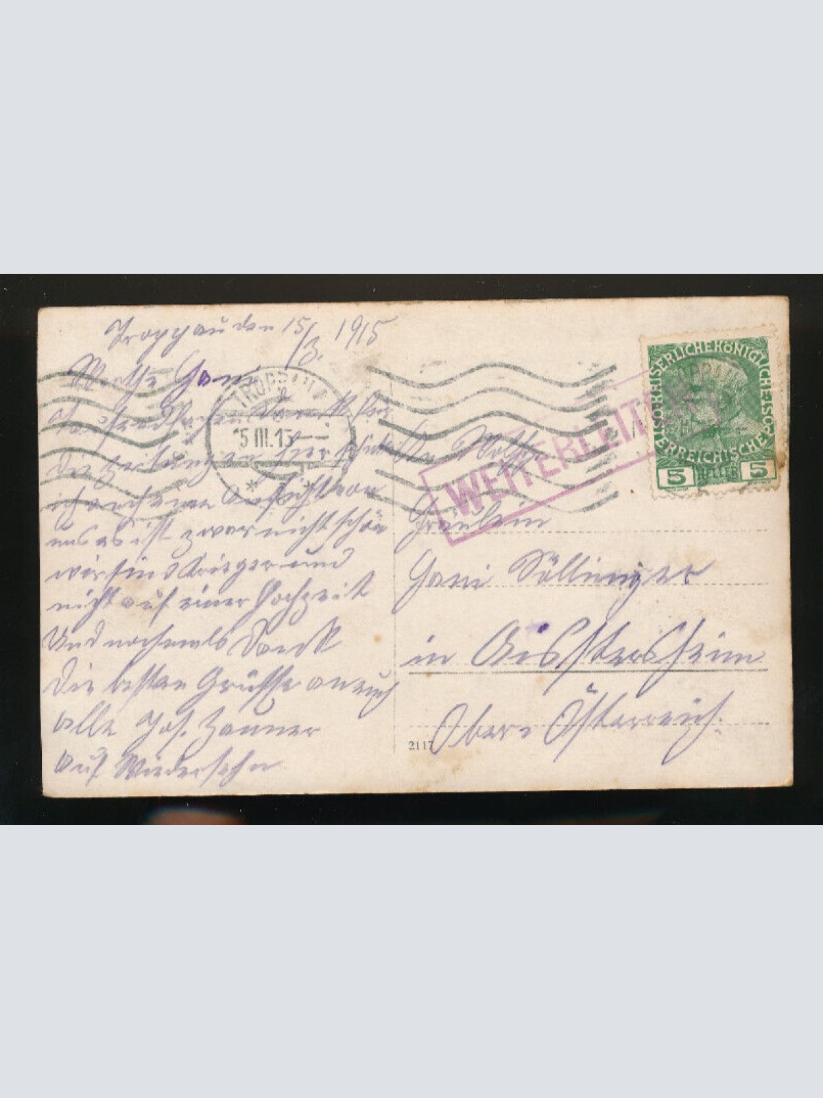 AK Soldaten in Troppau 1915 (257)