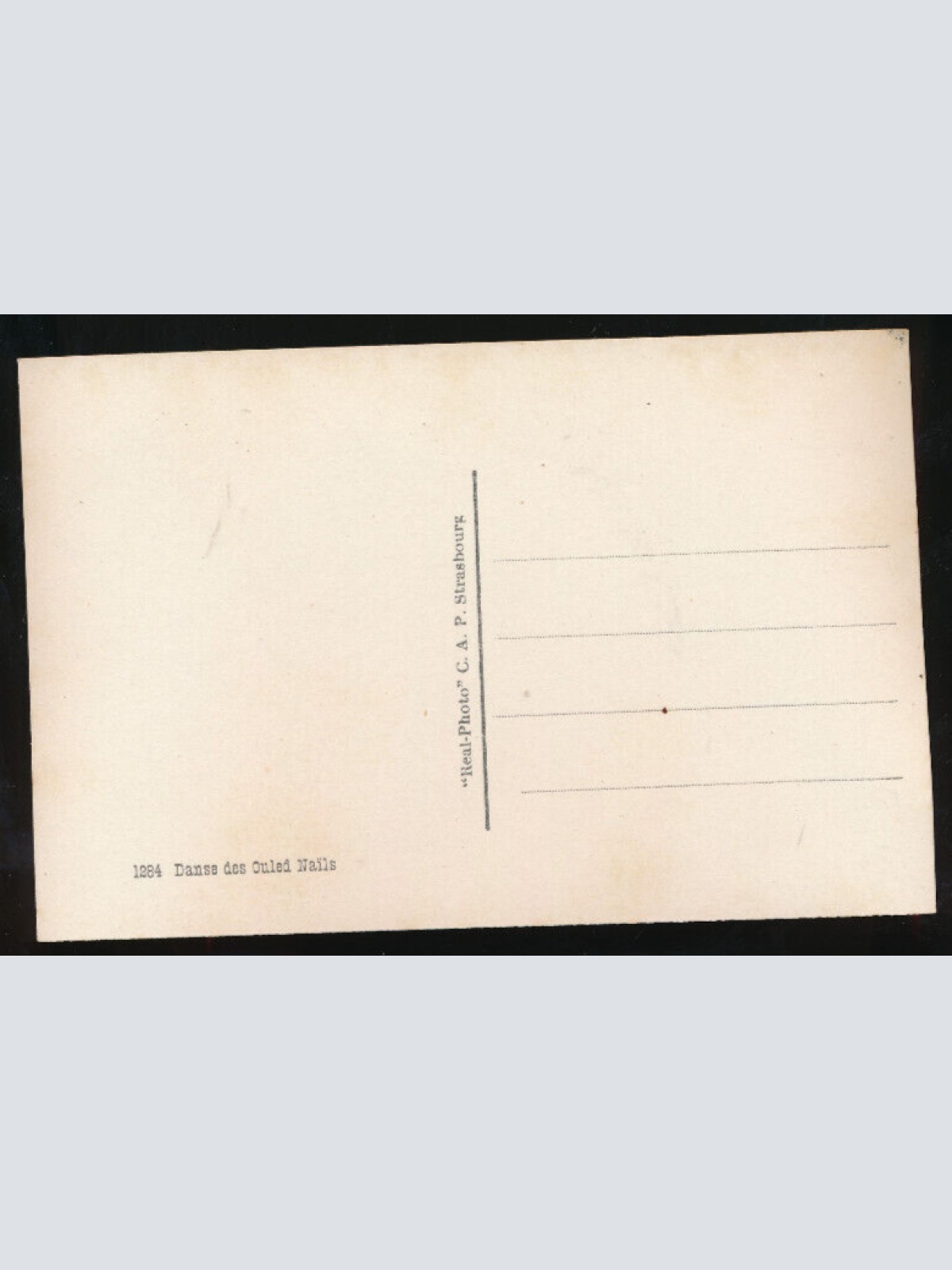 AK von einer Afrikanschen Tänzerin am Marktplatz Afrika (688)