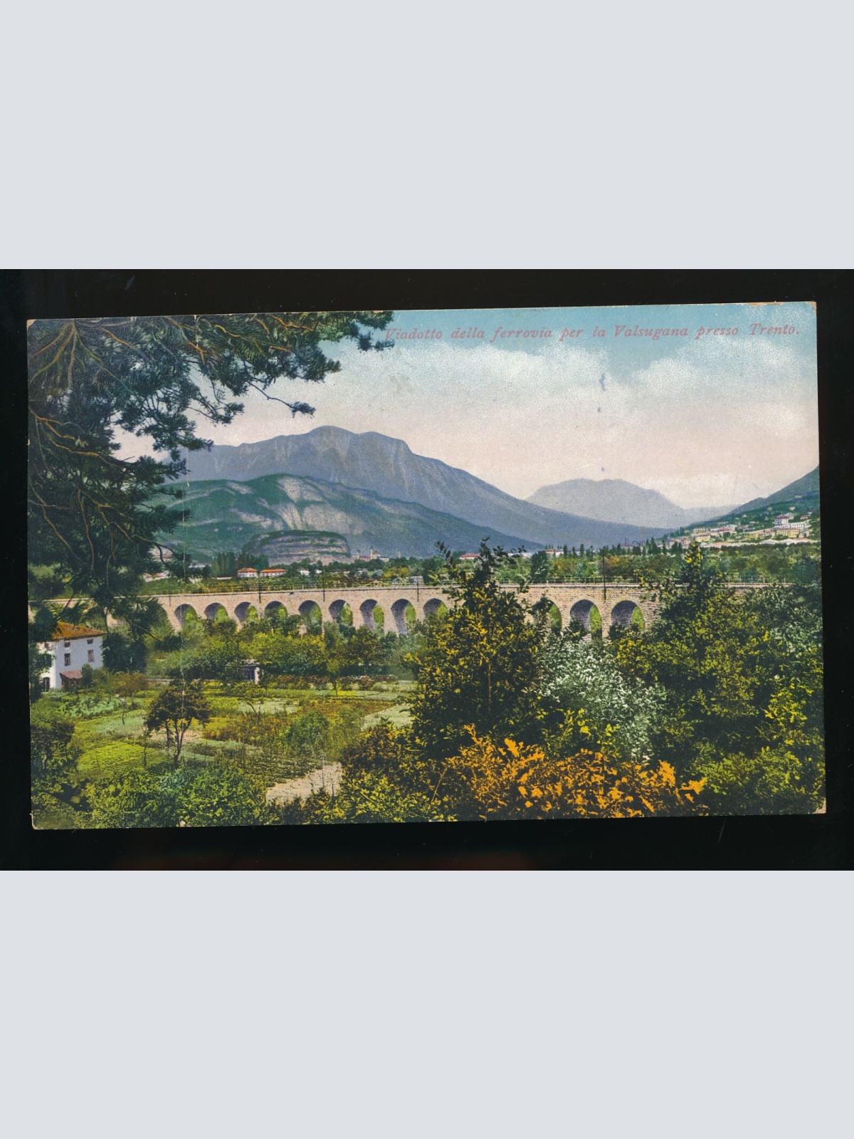 AK vom Tal Valsugana bei Trient Italien (279)