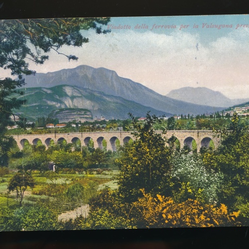 AK vom Tal Valsugana bei Trient Italien (279)