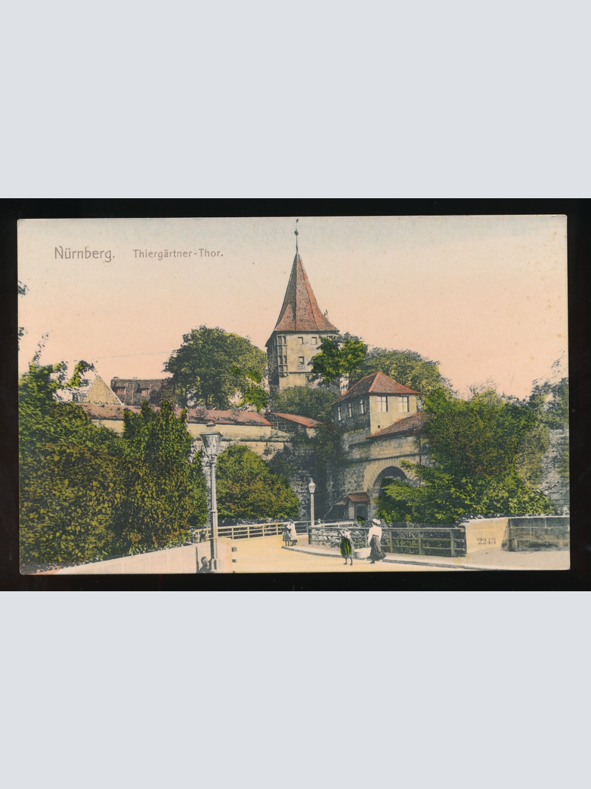 AK aus Nürnberg Thiergärtner - Thor Bayern (200)