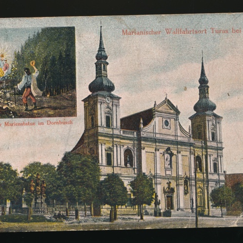 AK aus Turas bei Brünn Marianischer Wahlfahrtsort Tschechoslowakei (96)