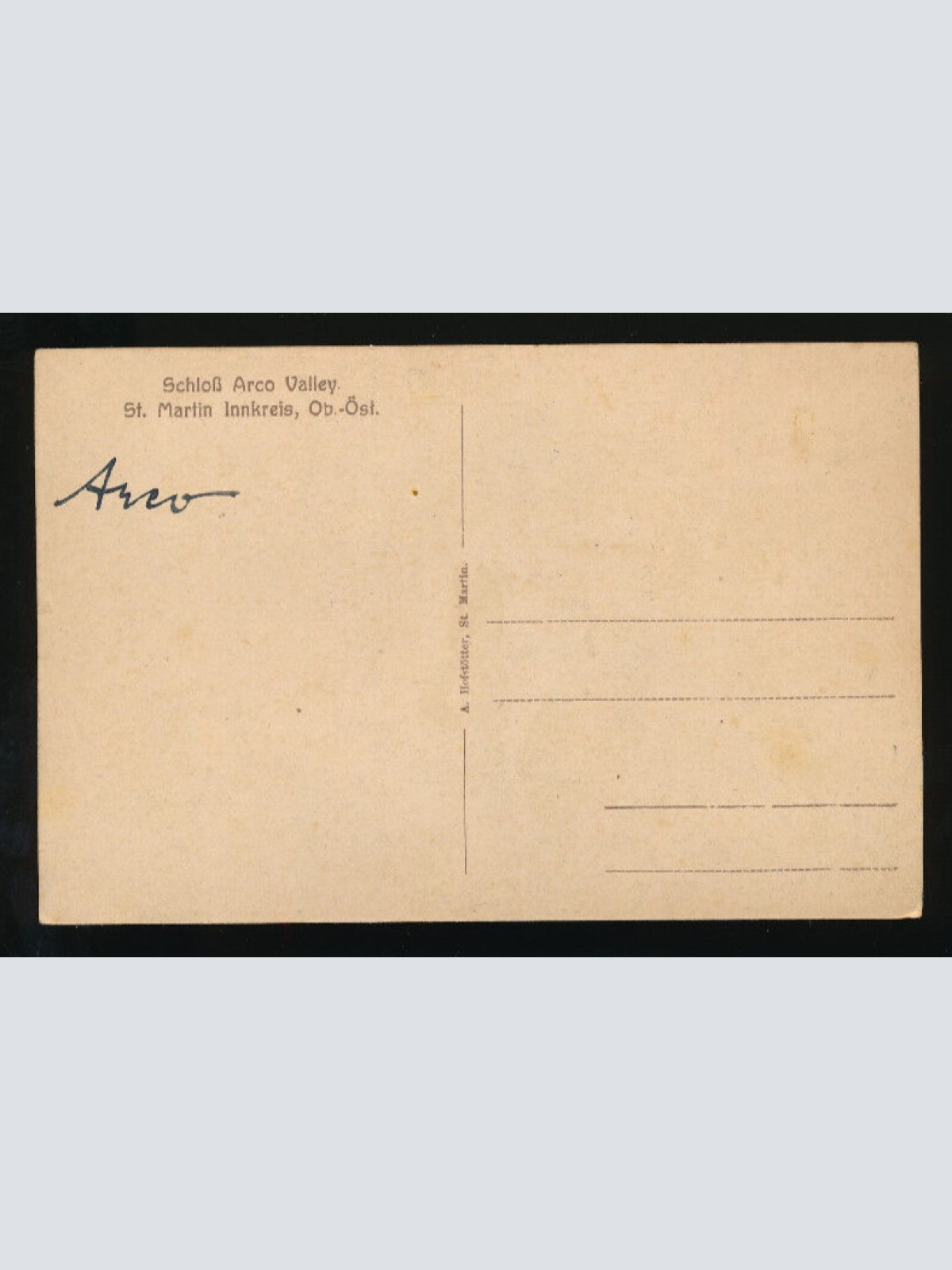 AK aus St.Martin Im Innkreis mit Schloß Arco Valley Oberösterreich (140)