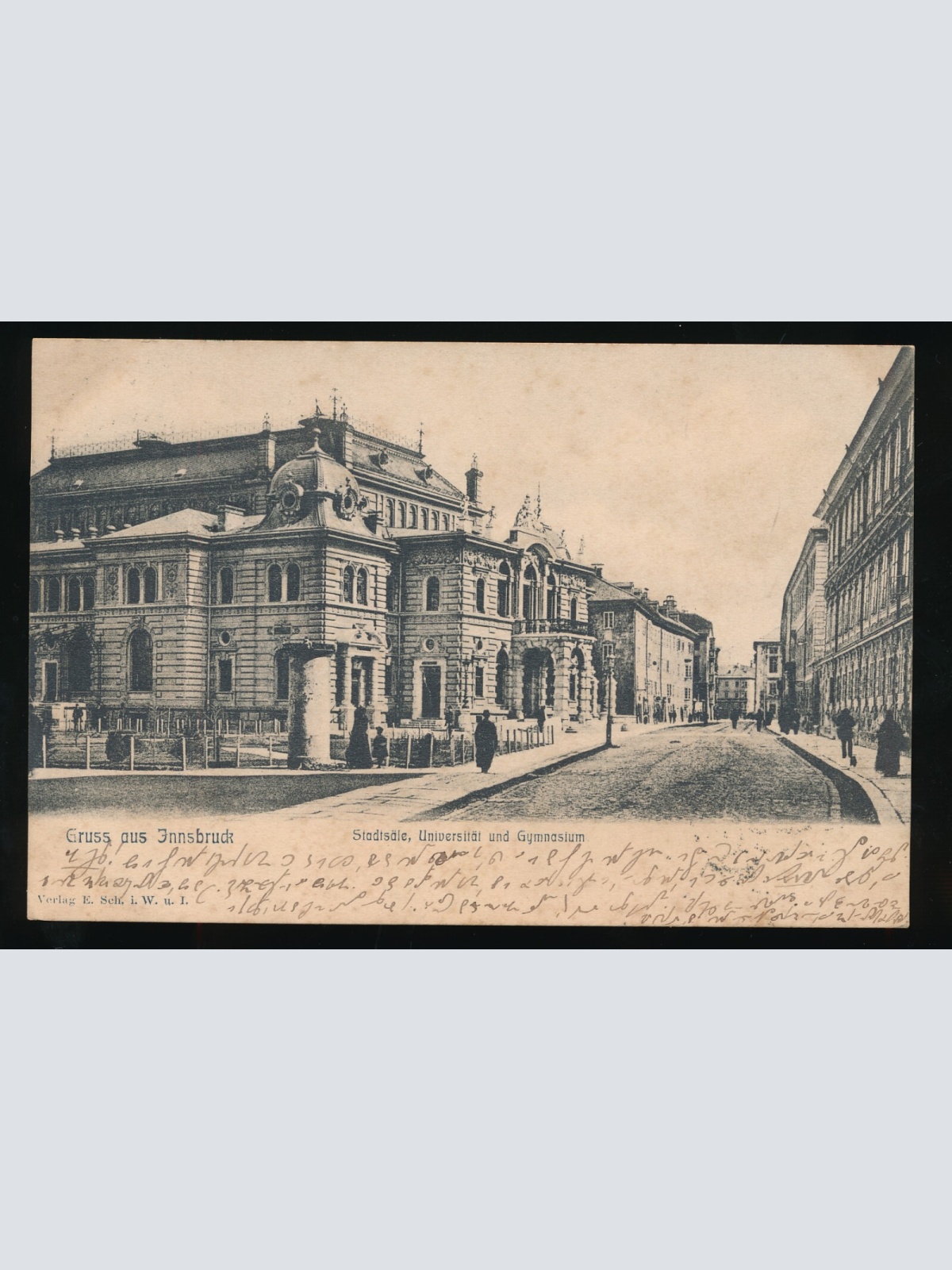 AK gruss aus Innsbruck Gymnasium Tirol (315)