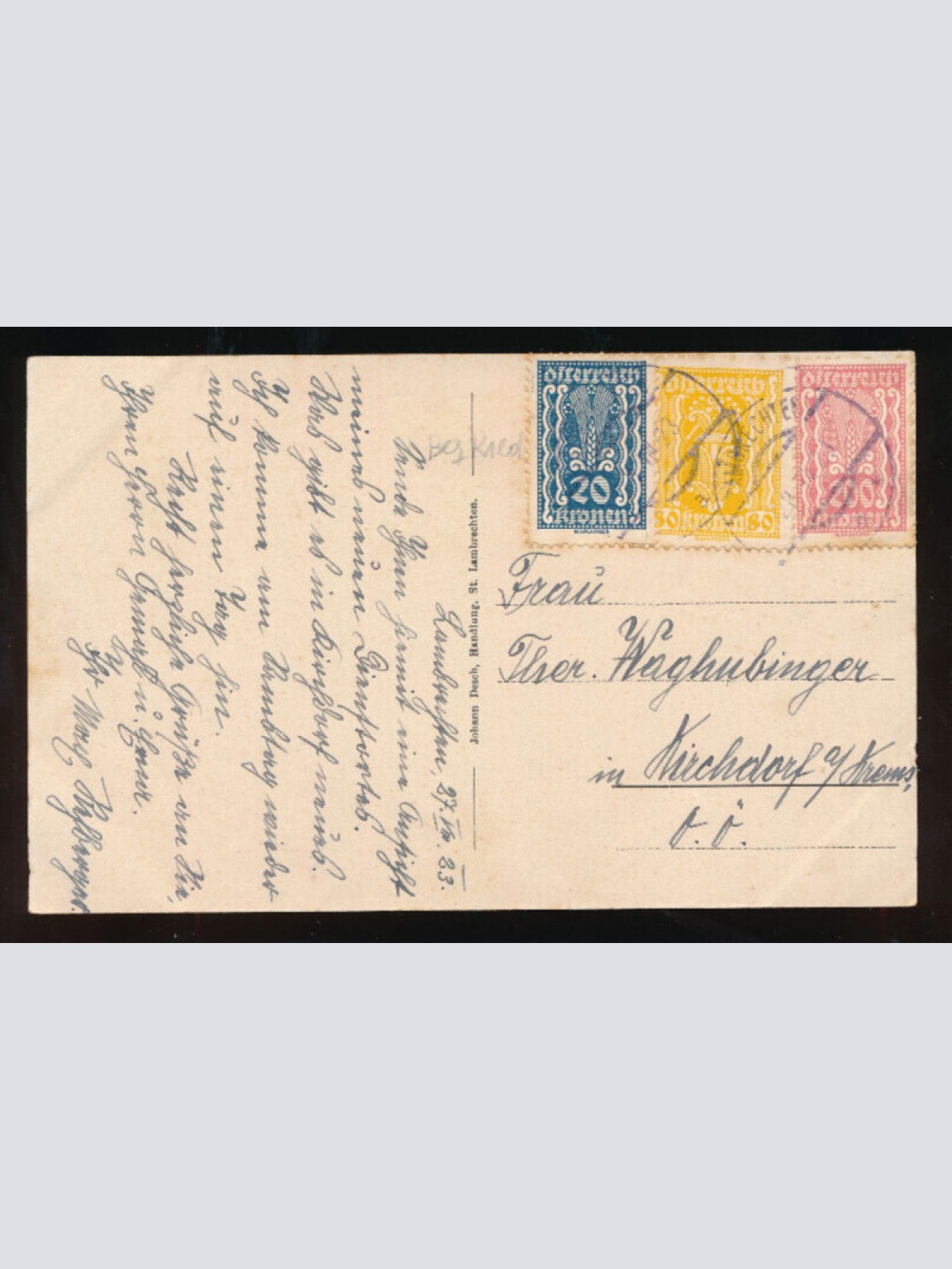 AK aus St.Lambrechten Oberösterreich Österreich (429)