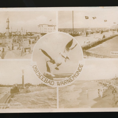 AK aus Warenmünde Ostseebad Mehrbildkarte Mecklenburg-Vorpommern (267)