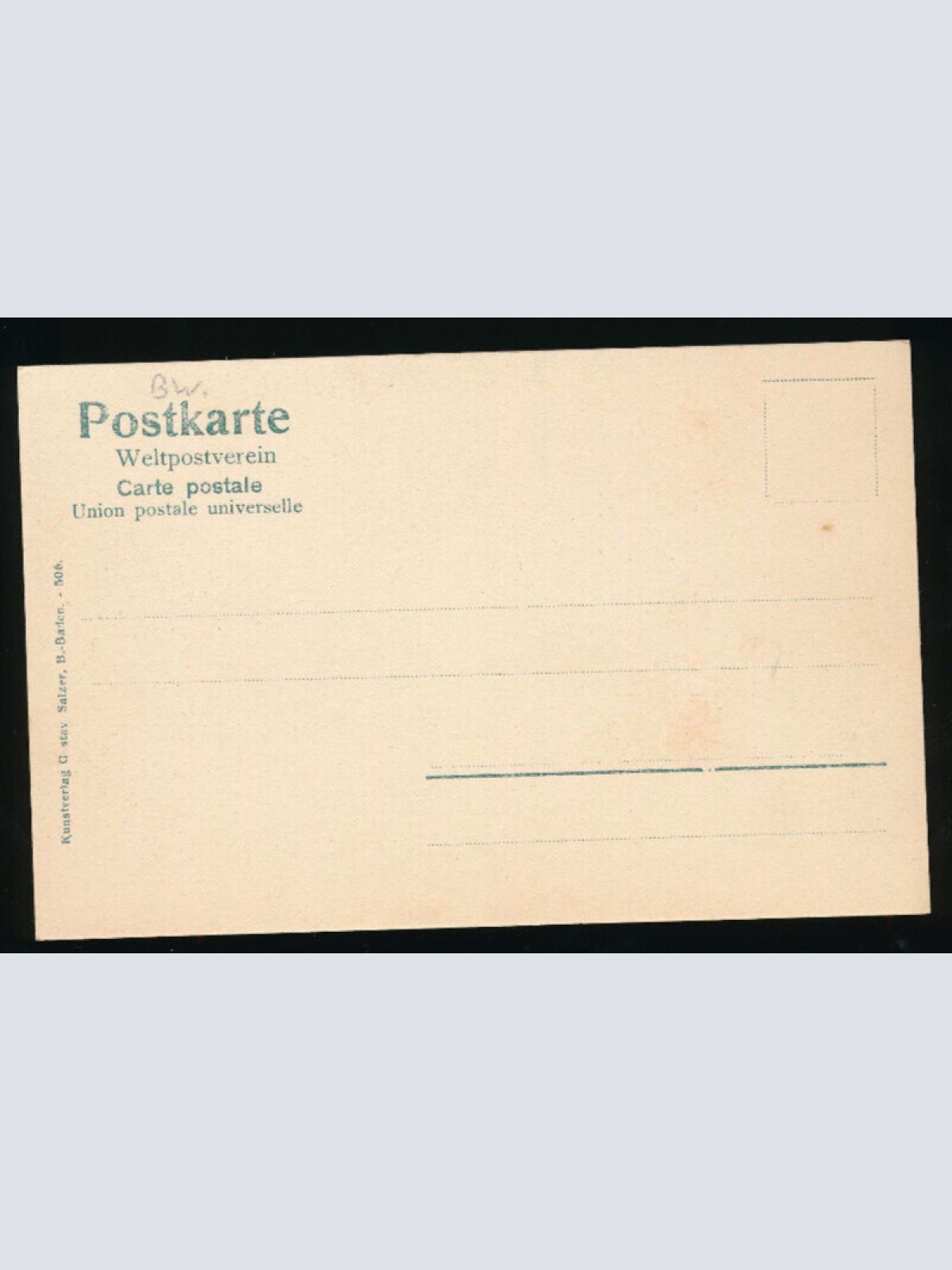 AK aus Baden-Baden Gernsbacherstrasse Baden-Württemberg (13)