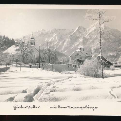 AK aus Hinterstoder Winterkarte Oberösterreich (205)
