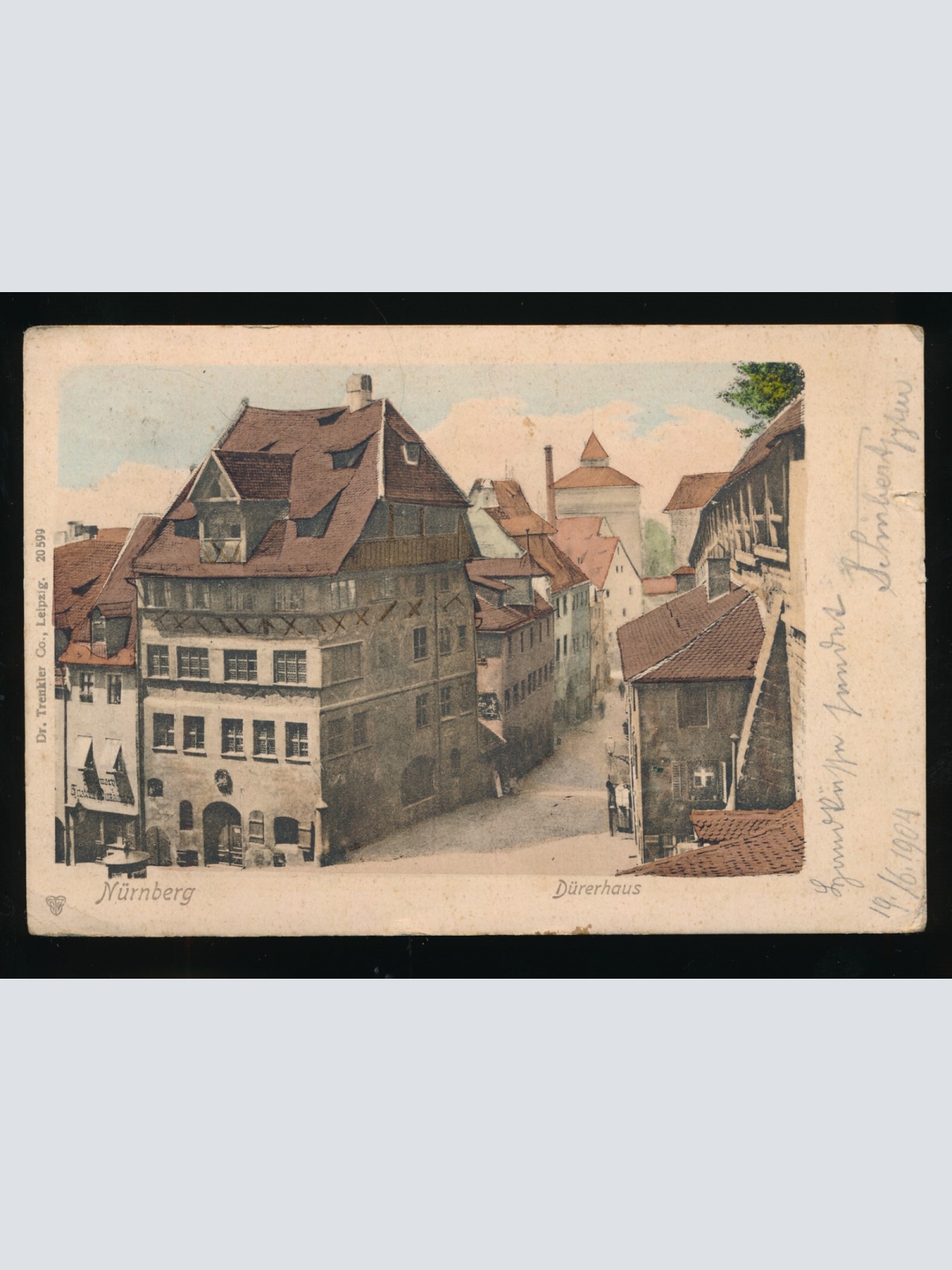 AK aus Nürnberg Dürerhaus Bayern (121)