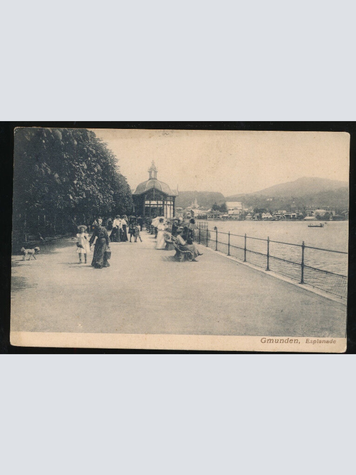 AK aus Gmunden Esplanade Oberösterreich (946)