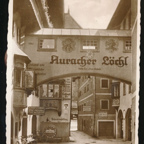 AK aus Kufstein Auracher Löchl Tirol (957)
