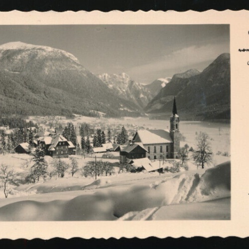 Winter-Karte aus Gosau Oberösterreich (945)