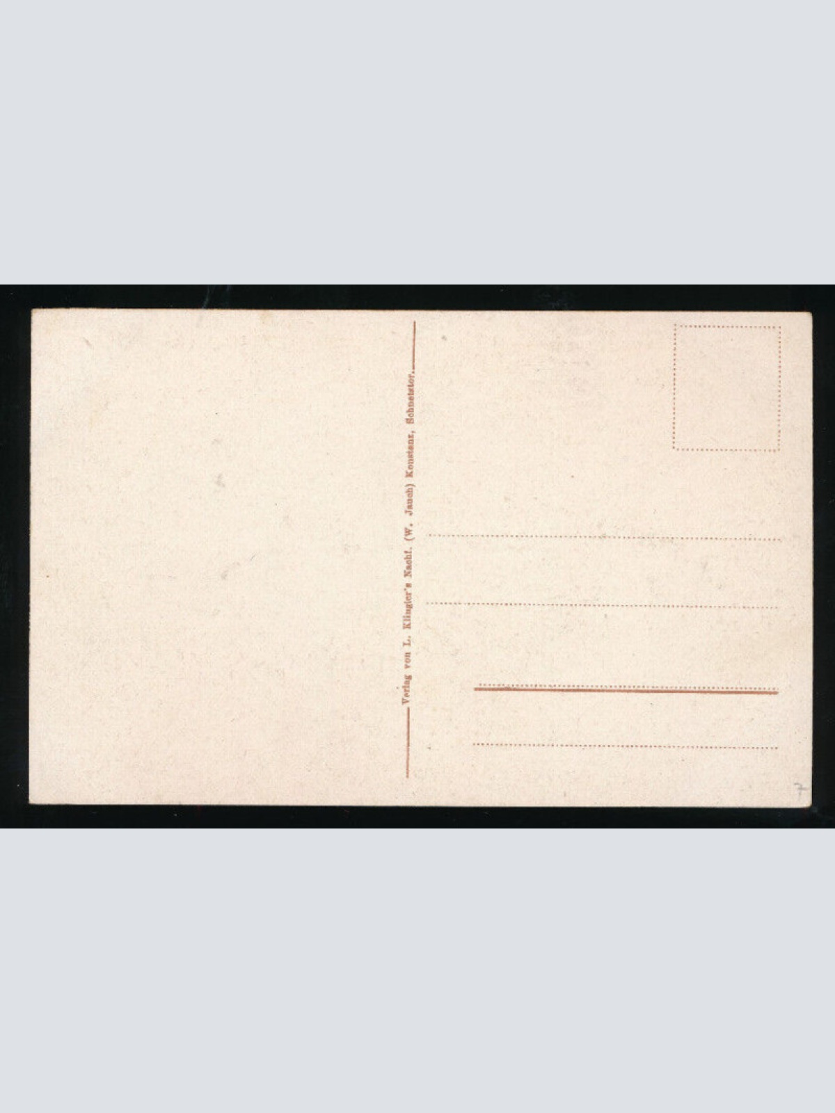 AK aus Konstanz partie am Hafen Baden-Württemberg (530)