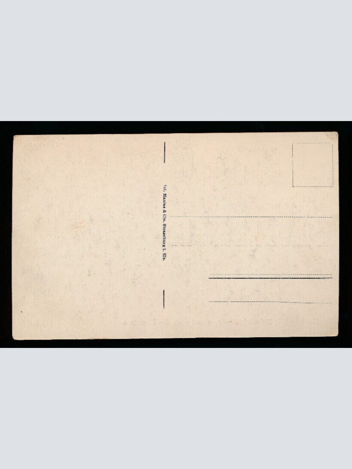 AK aus Napoleoninsel mit Bahnhof nach der Beschiessung Frankreich (518)