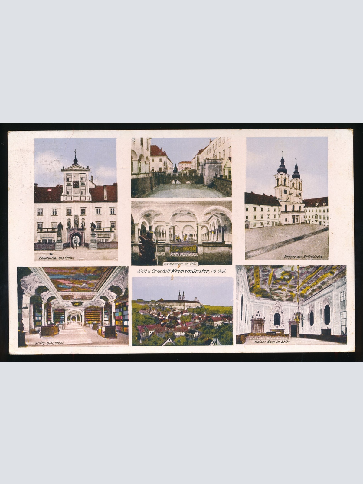 AK aus Kremsmünster Mehrbildkarte Oberösterreich (417)