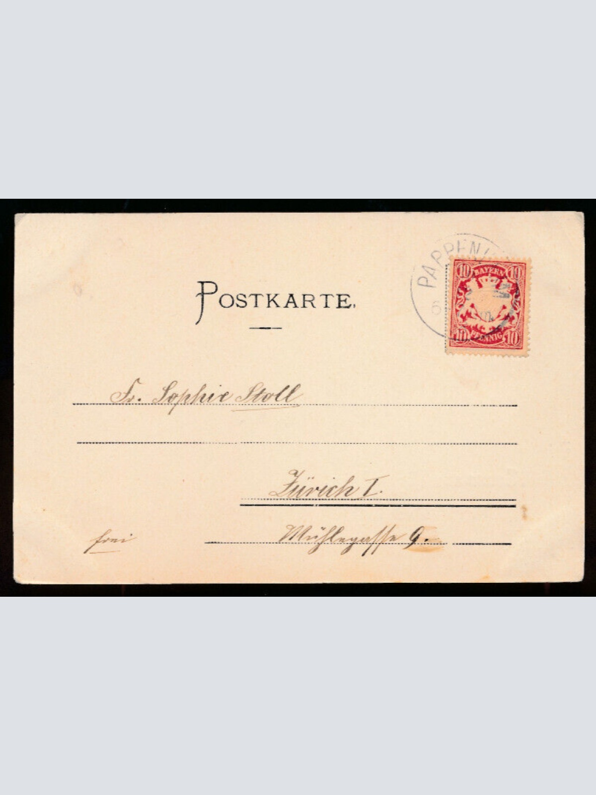 AK gruss aus Pappenheim Bayern (976)