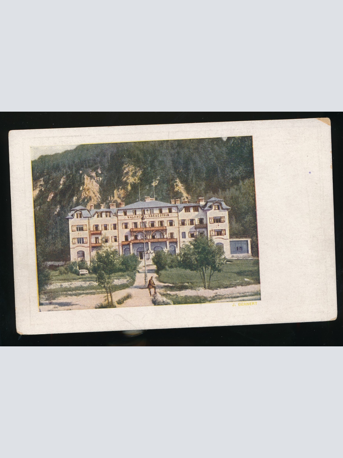 AK aus Mondsee Waldhotel Kreuzstein Oberösterreich (493)