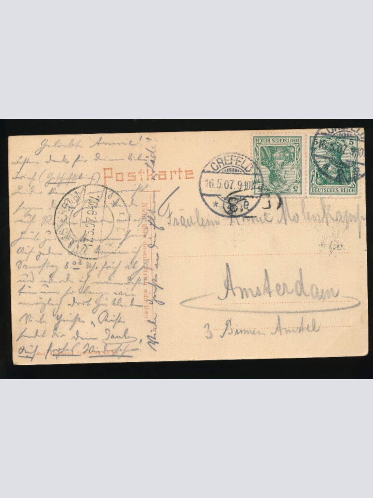 AK Krefeld St.Antonstrasse am Stadtgarten N.R.W (26)