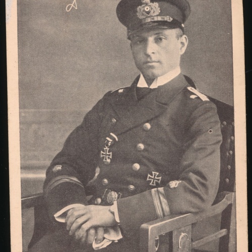 AK vom Otto Weddigen Kommandant des Unterseebootes U. 9. (361)