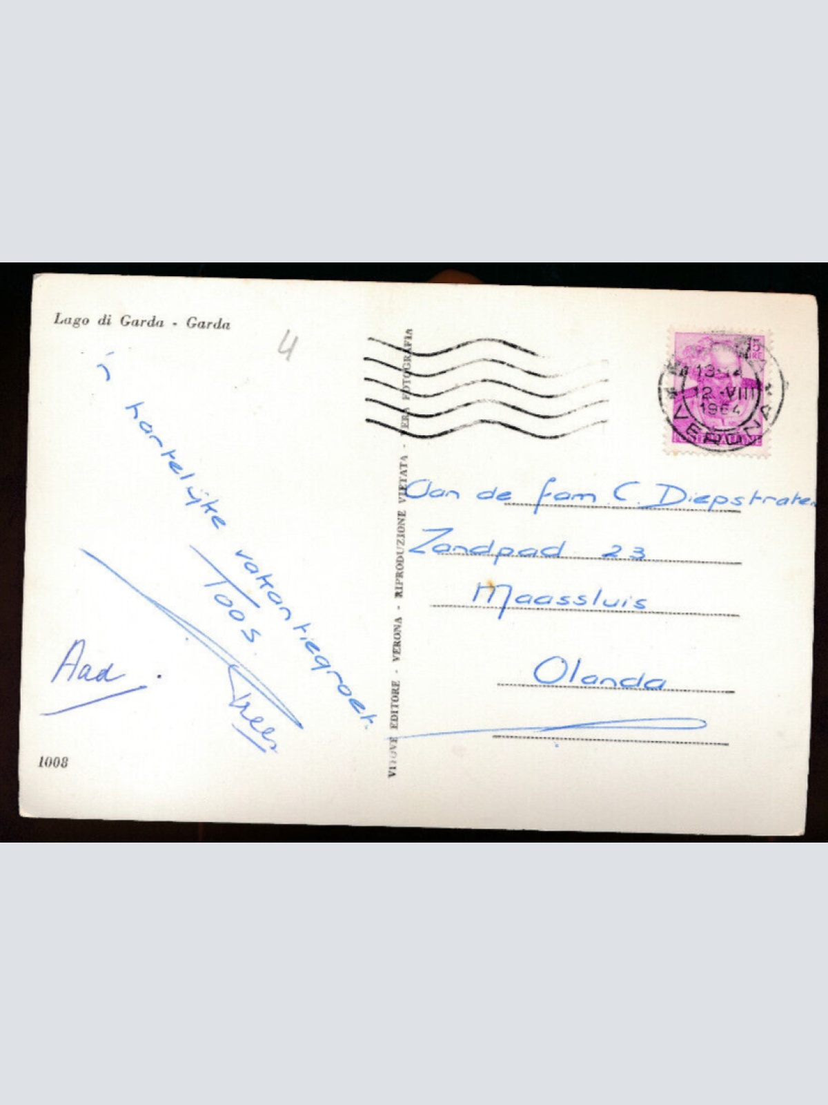 AK aus Lago die Garda - Garda Italien (1116)