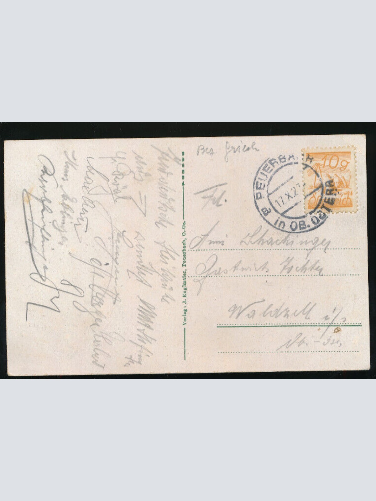 AK aus Peuerbach Oberösterreich (1124)