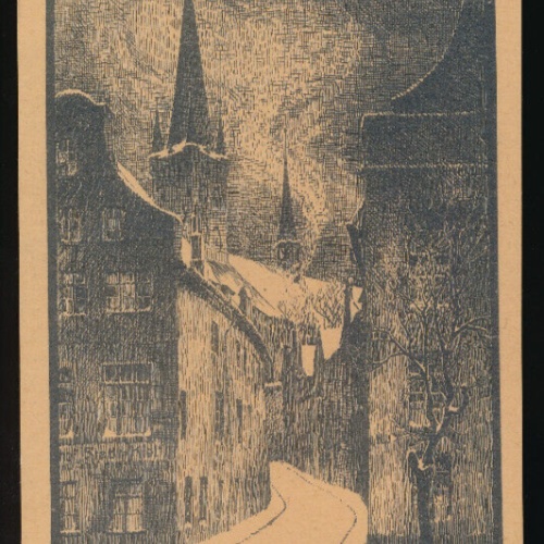 AK aus Lübeck Kleine Petersgrube Schleswig-Holstein Deutschland (1142)