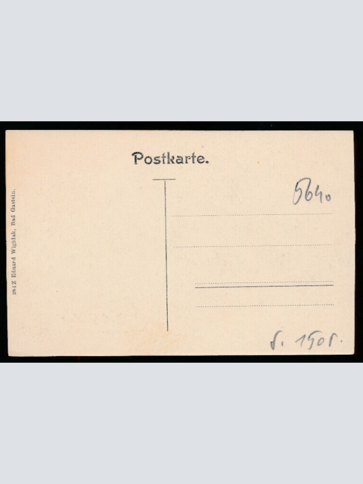 AK aus Bad Gastein mit Wasserfall Salzburg (1193)