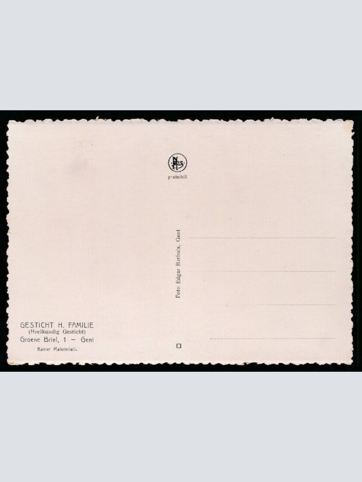 9 Karten aus Gent von einem Privaten Kranknehaus mit Operationssaal (1094)